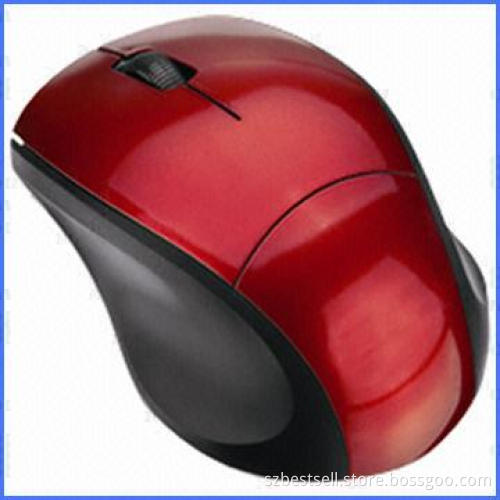 Mini Wireless Mouse with PU Buttons